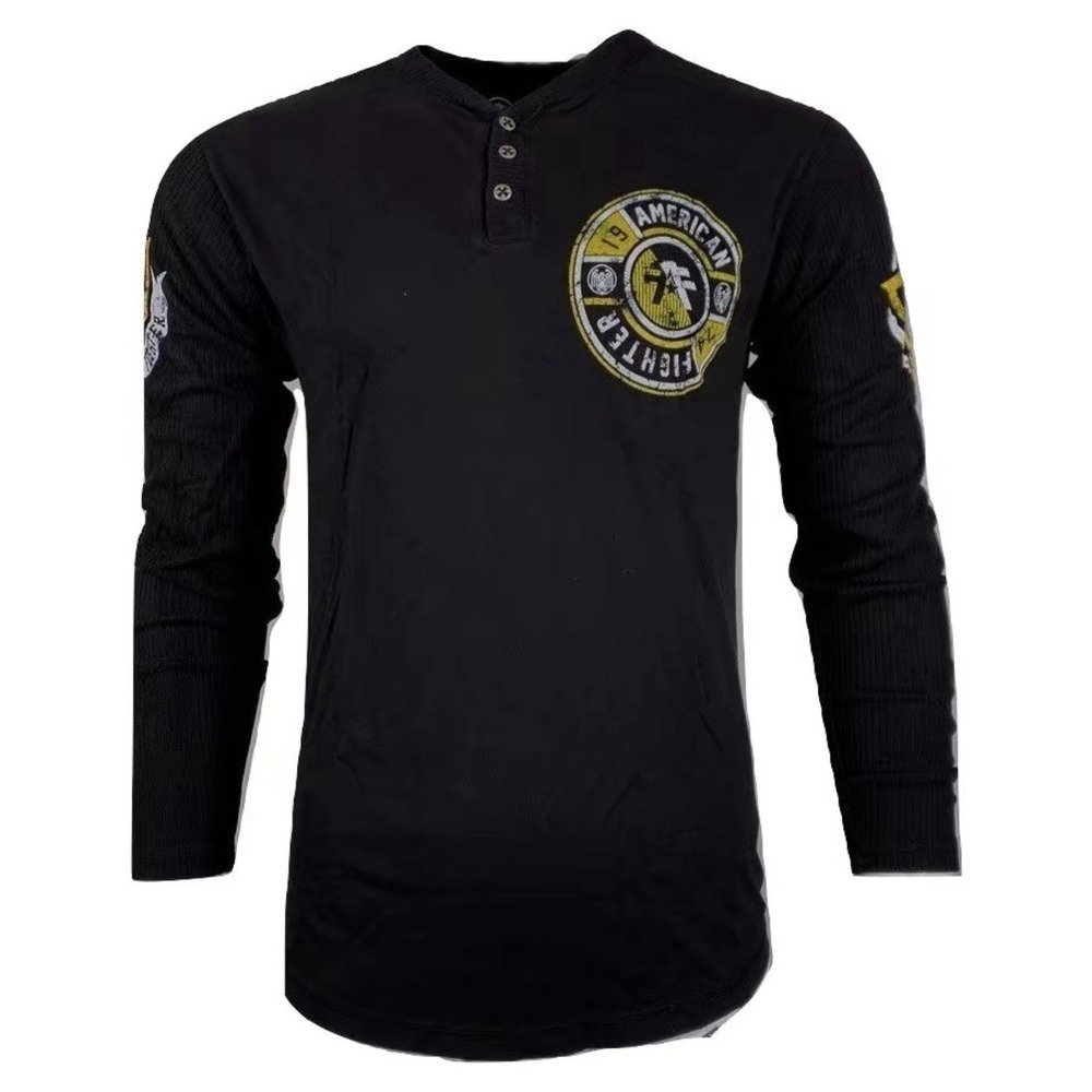 American Fighter Mens Long Sleeve Thermal Graphic Athletic Shirt XL MSRP $55 NWT